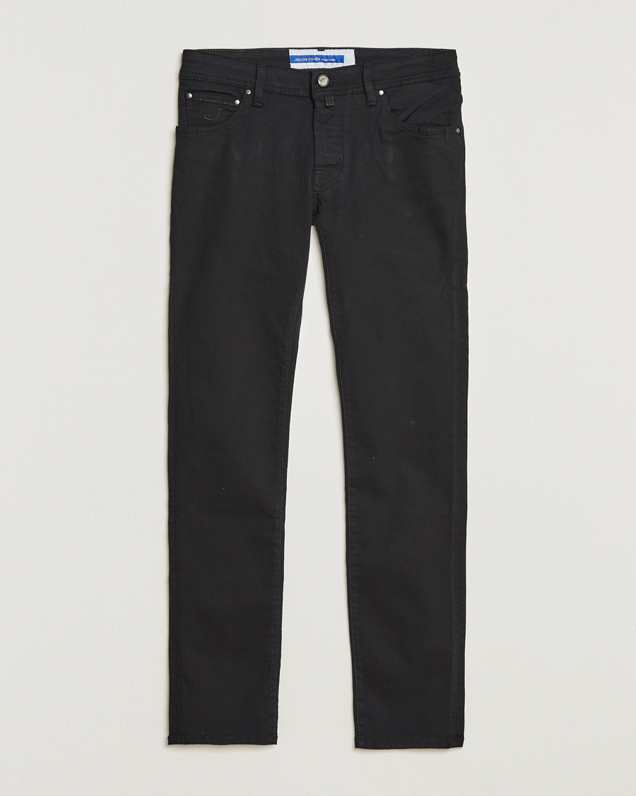 Homme | Jeans | Jacob Cohën | Nick Slim Fit Stretch Jeans Stay Black