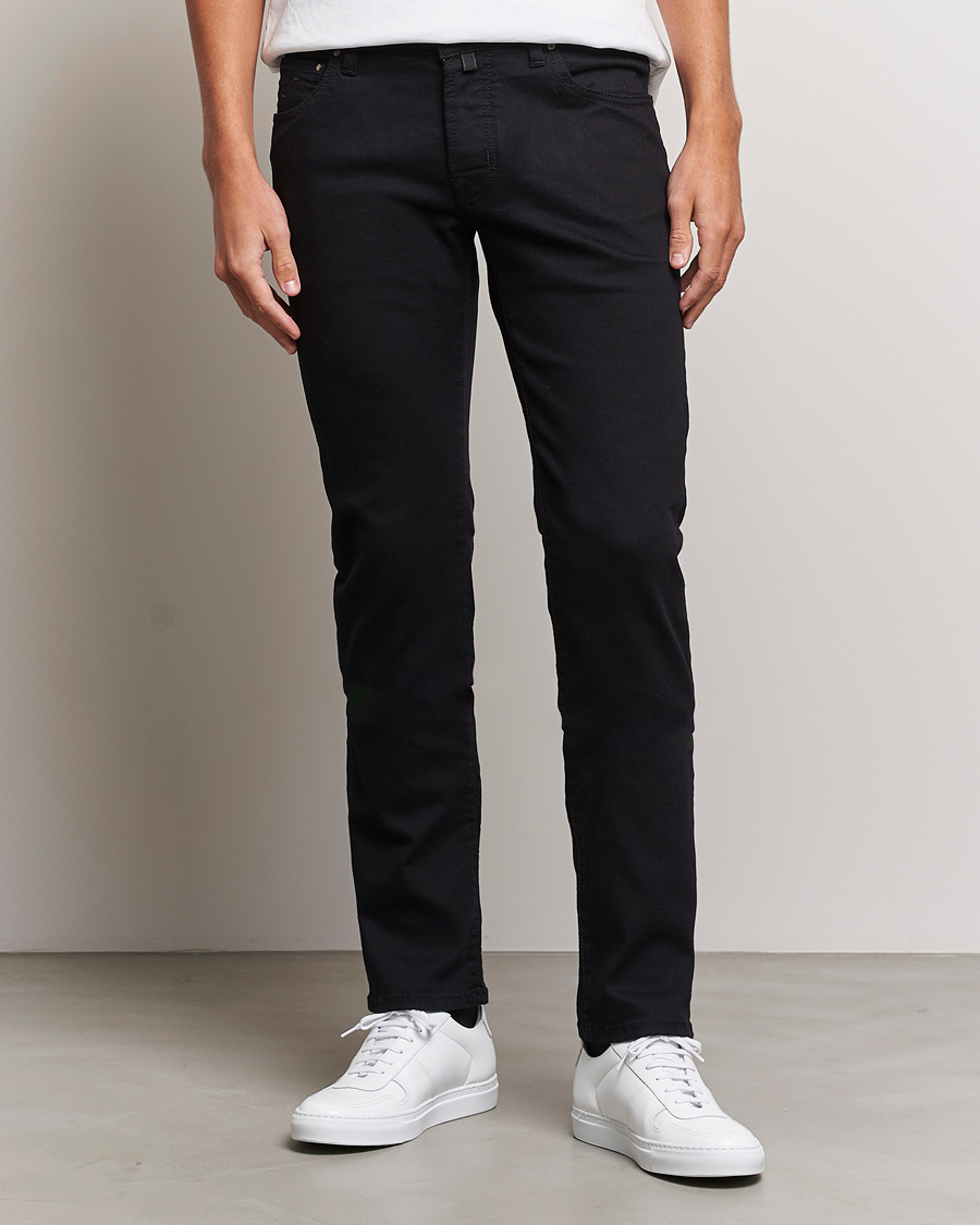 Homme | Jeans | Jacob Cohën | Nick Slim Fit Stretch Jeans Stay Black