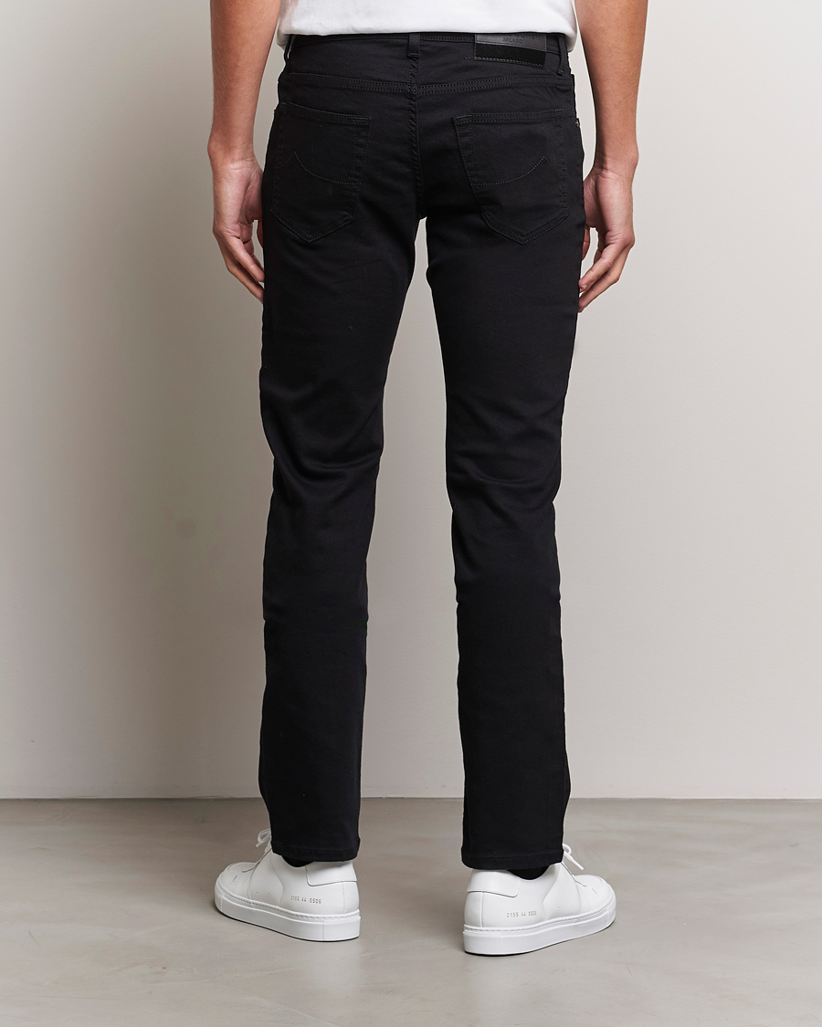 Homme | Jeans | Jacob Cohën | Nick Slim Fit Stretch Jeans Stay Black
