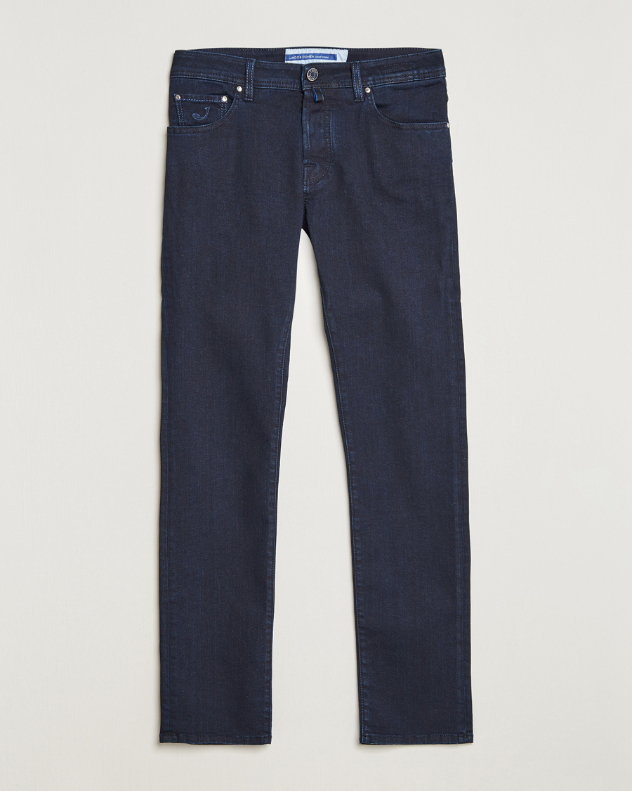 Homme | Jeans | Jacob Cohën | Nick Slim Fit Stretch Jeans Blue Black