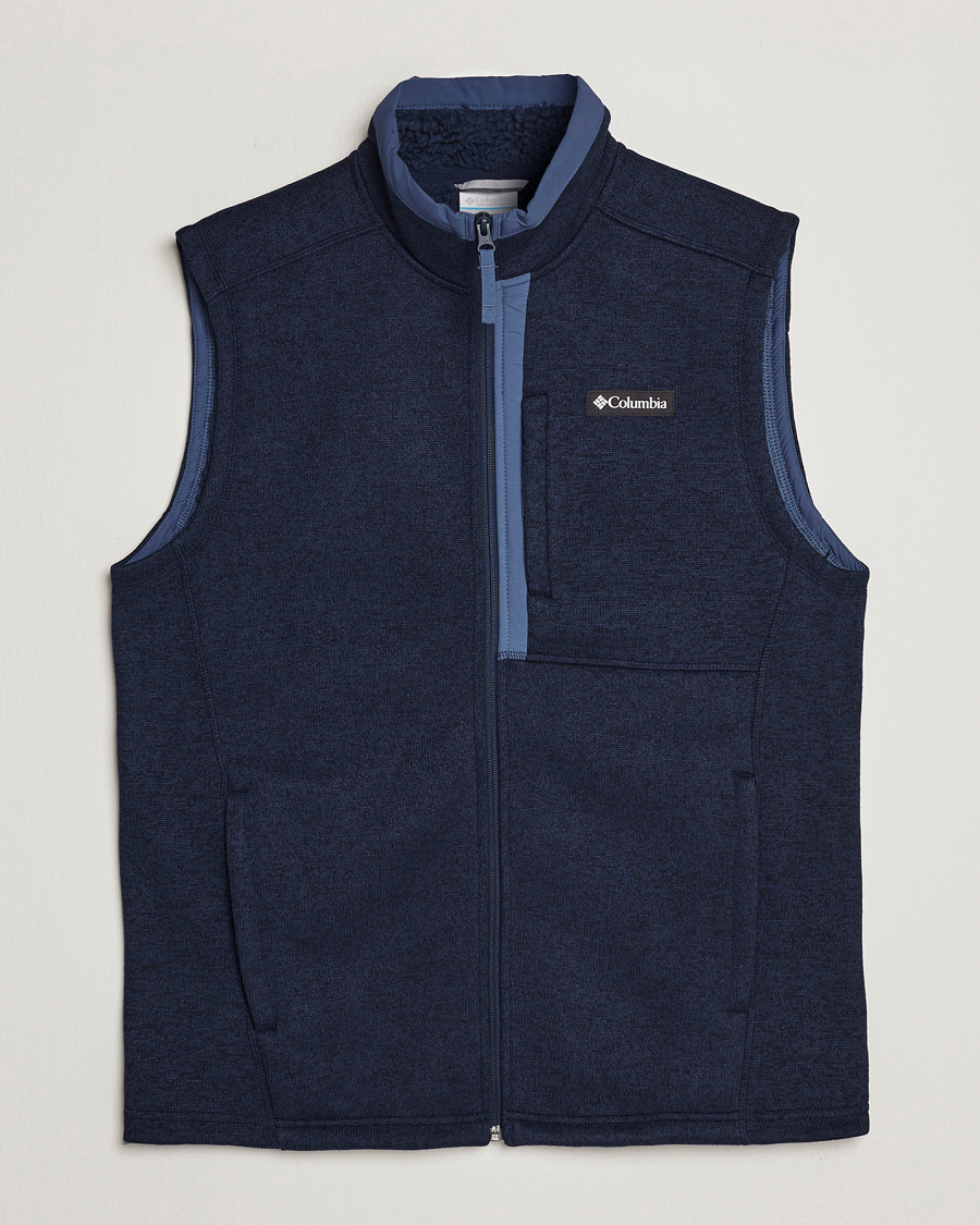 Homme | Pulls Et Tricots | Columbia | Sweater Weather Fleece Vest Navy Heather