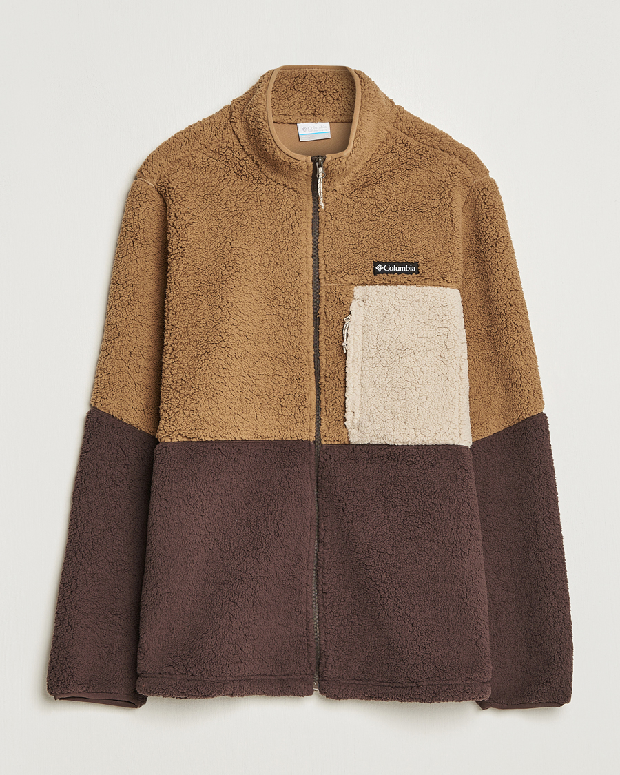 Homme | Pulls Et Tricots | Columbia | Mountainside Heavyweight Full Zip Fleece Delta/Cordovan