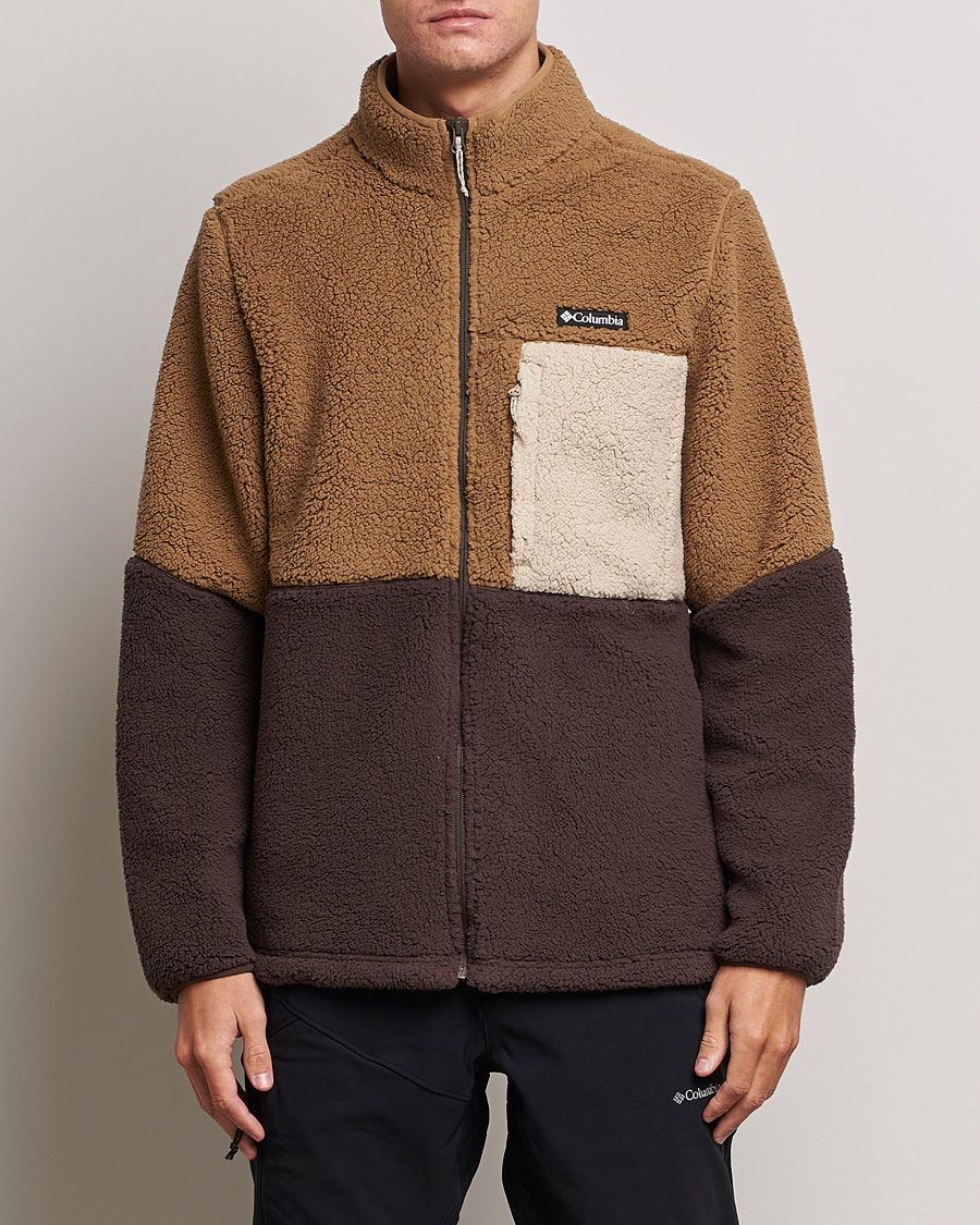 Homme | Pulls Et Tricots | Columbia | Mountainside Heavyweight Full Zip Fleece Delta/Cordovan