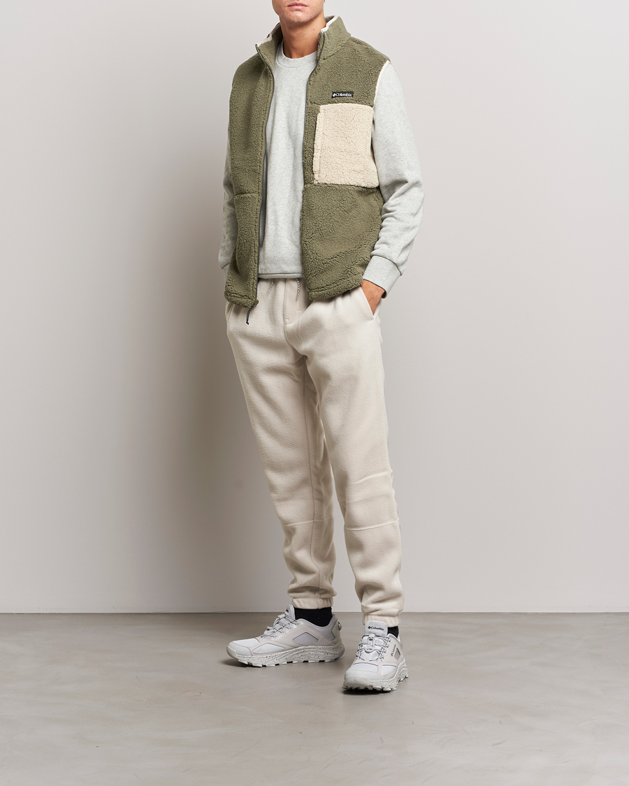 Homme | Pulls Et Tricots | Columbia | Mountainside Heavyweight Fleece Vest Stone Green