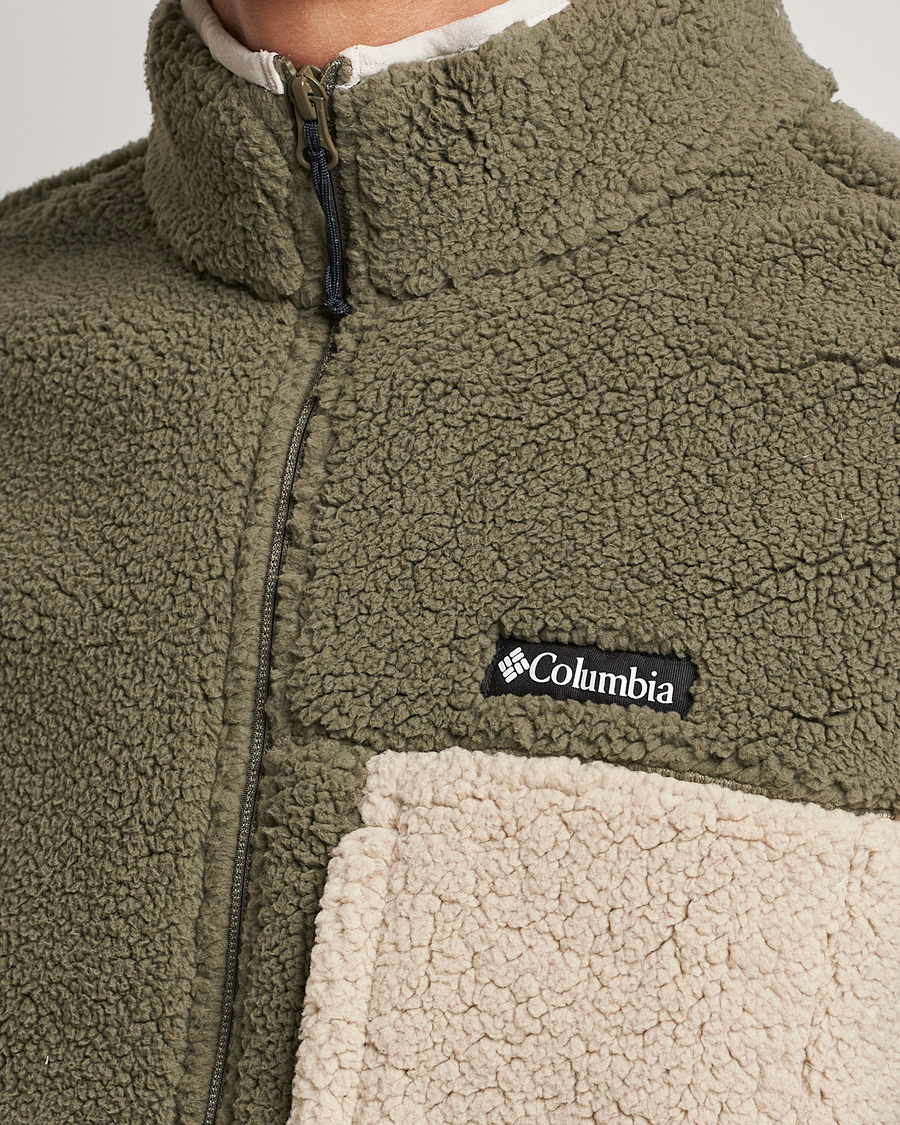 Homme | Pulls Et Tricots | Columbia | Mountainside Heavyweight Fleece Vest Stone Green
