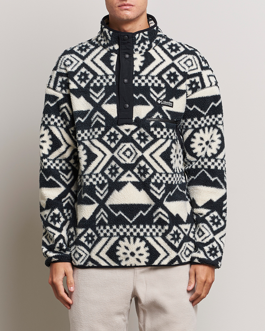 Homme | Pulls Et Tricots | Columbia | Helvetia Half Snap Fleece Black Checkered