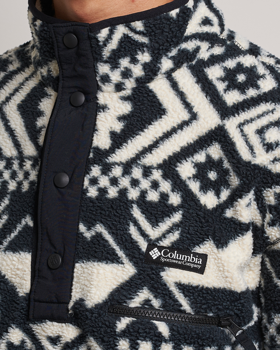 Homme | Pulls Et Tricots | Columbia | Helvetia Half Snap Fleece Black Checkered