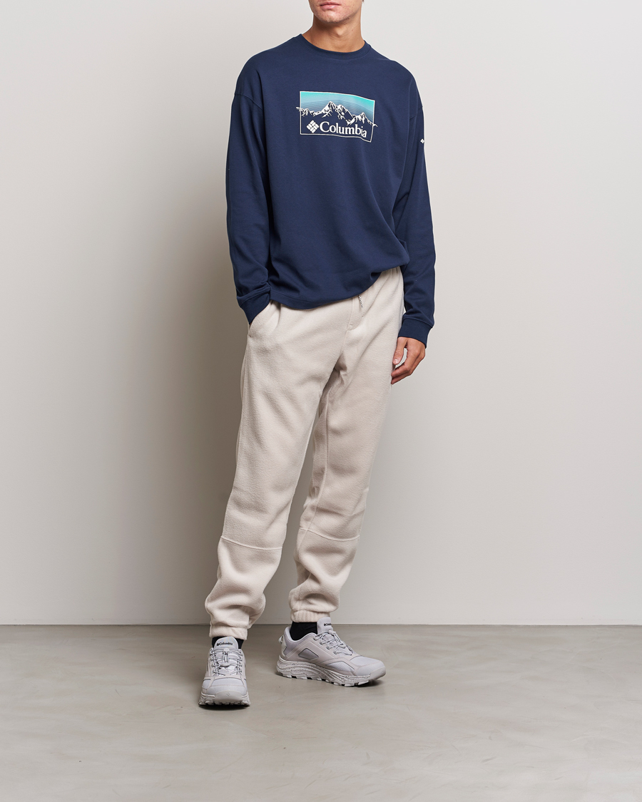 Homme | T-shirts | Columbia | Duxbery Relaxed Long Sleeve T-Shirt Collegiate Navy