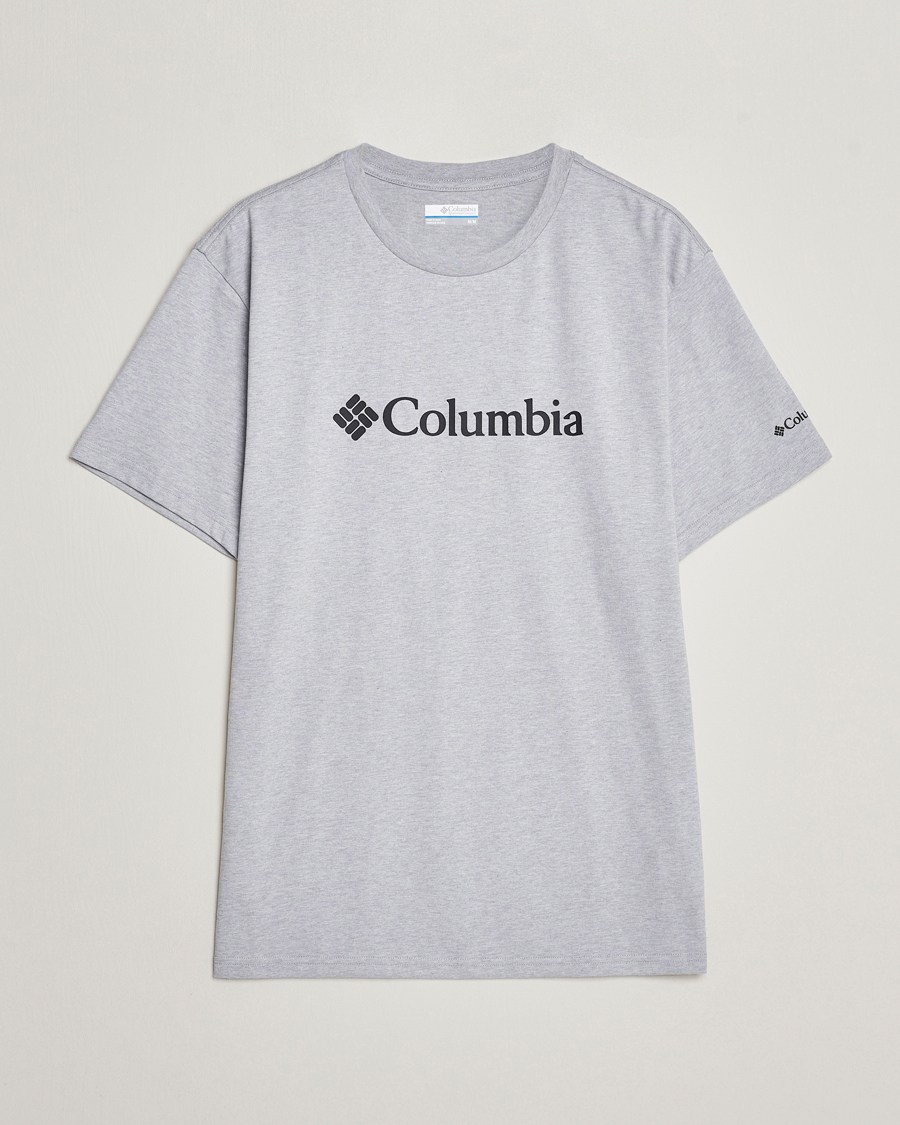 Homme | T-shirts | Columbia | Organic Cotton Basic Logo T-Shirt Grey Heather