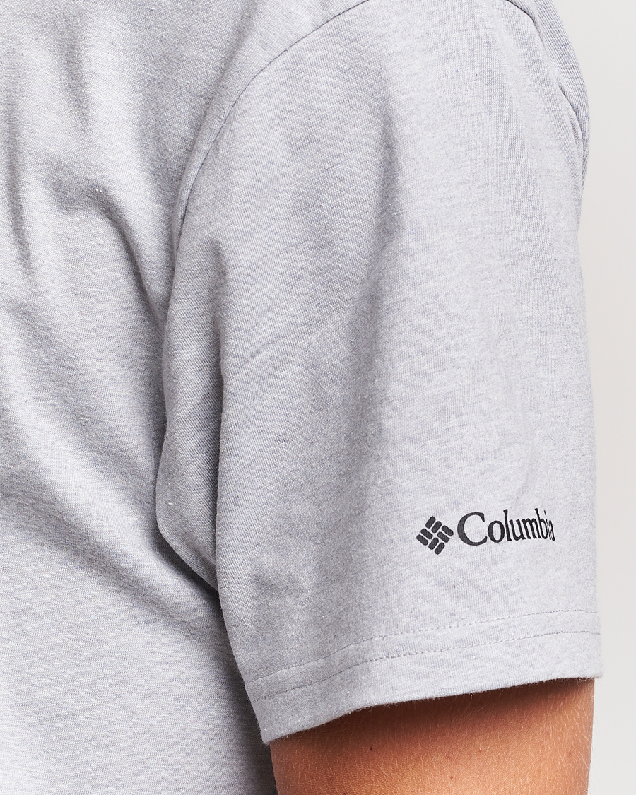 Homme | T-shirts | Columbia | Organic Cotton Basic Logo T-Shirt Grey Heather