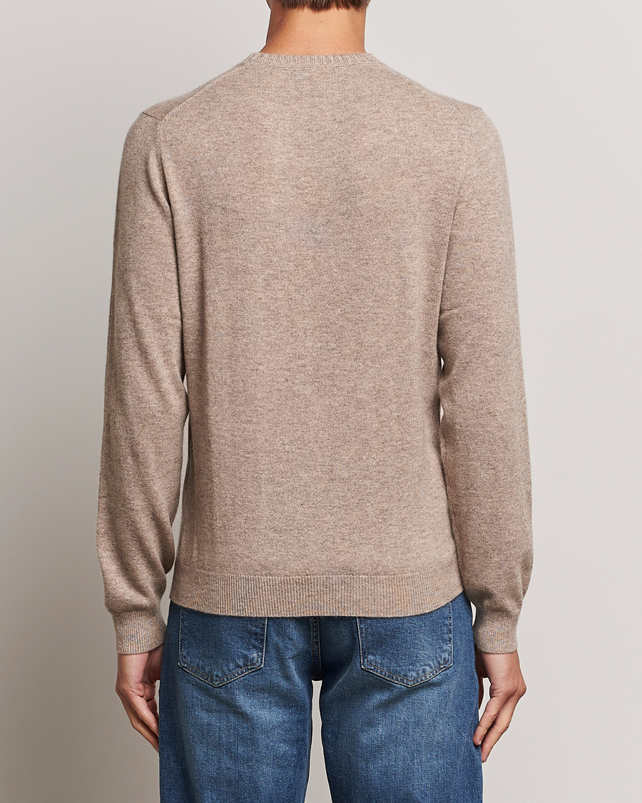Homme | Pulls Et Tricots | Stenströms | Cashmere Crewneck Beige