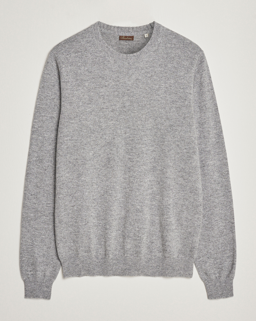 Homme | Pulls Et Tricots | Stenströms | Cashmere Crewneck Grey