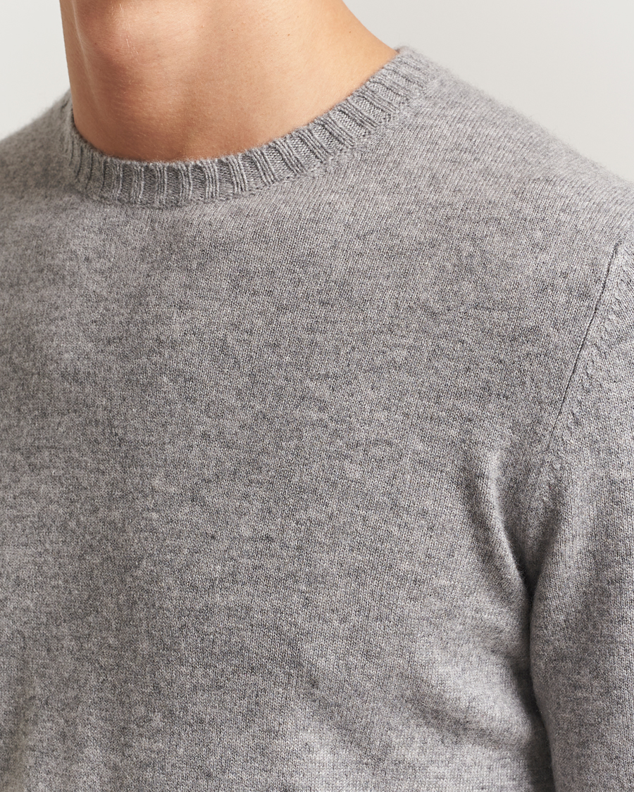 Homme | Pulls Et Tricots | Stenströms | Cashmere Crewneck Grey