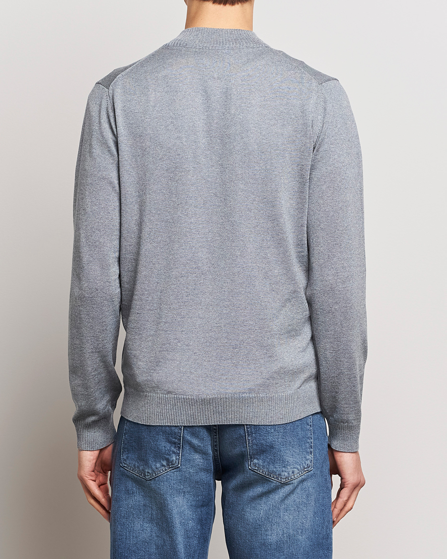 Homme | Pulls Et Tricots | Stenströms | Merino Full Zip Grey