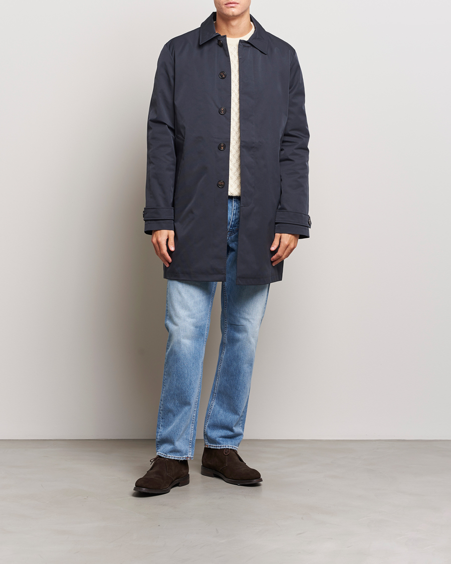 Homme | Manteaux Et Vestes | Morris | Barlay Waterproof Car Coat Blue