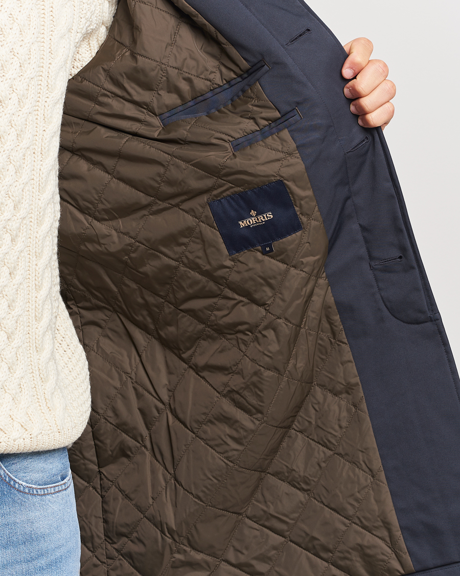 Homme | Manteaux Et Vestes | Morris | Barlay Waterproof Car Coat Blue