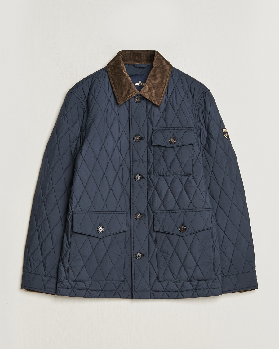 Homme | Manteaux Et Vestes | Morris | Thornhill Quilted Jacket Navy