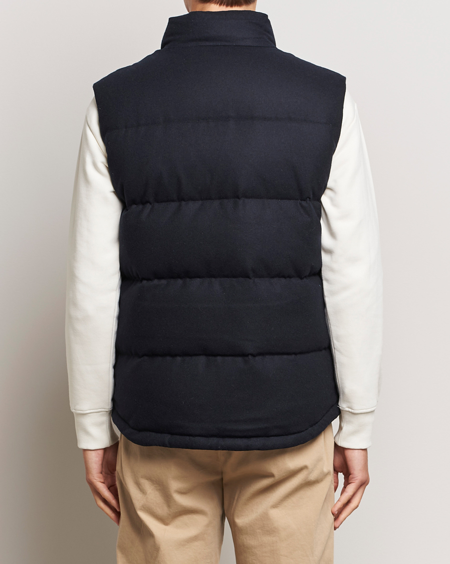 Homme | Manteaux Et Vestes | Morris | Alston Wool Flanell Vest Blue