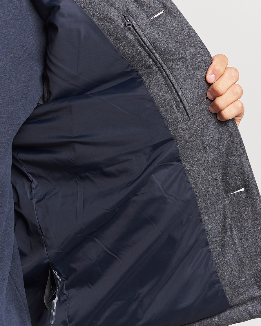 Homme | Manteaux Et Vestes | Morris | Alston Wool Flanell Vest Grey