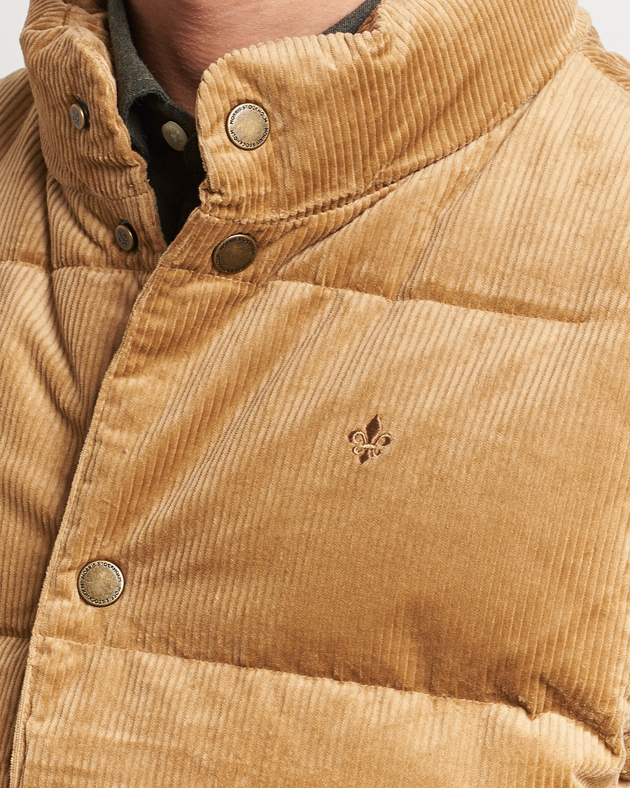 Homme | Manteaux Et Vestes | Morris | Kirkby Cord Vest Beige