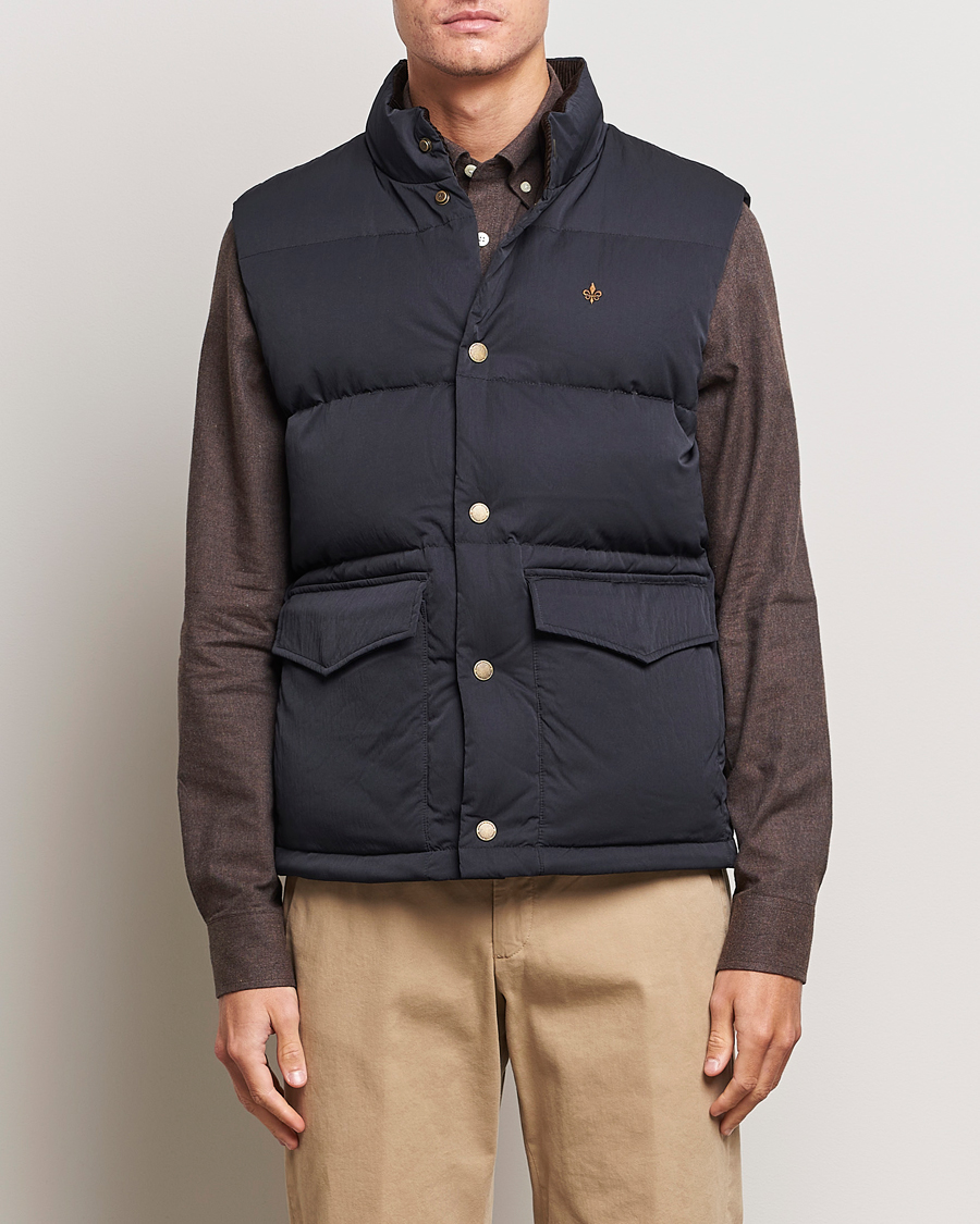 Homme | Manteaux Et Vestes | Morris | Lockley Down Vest Blue
