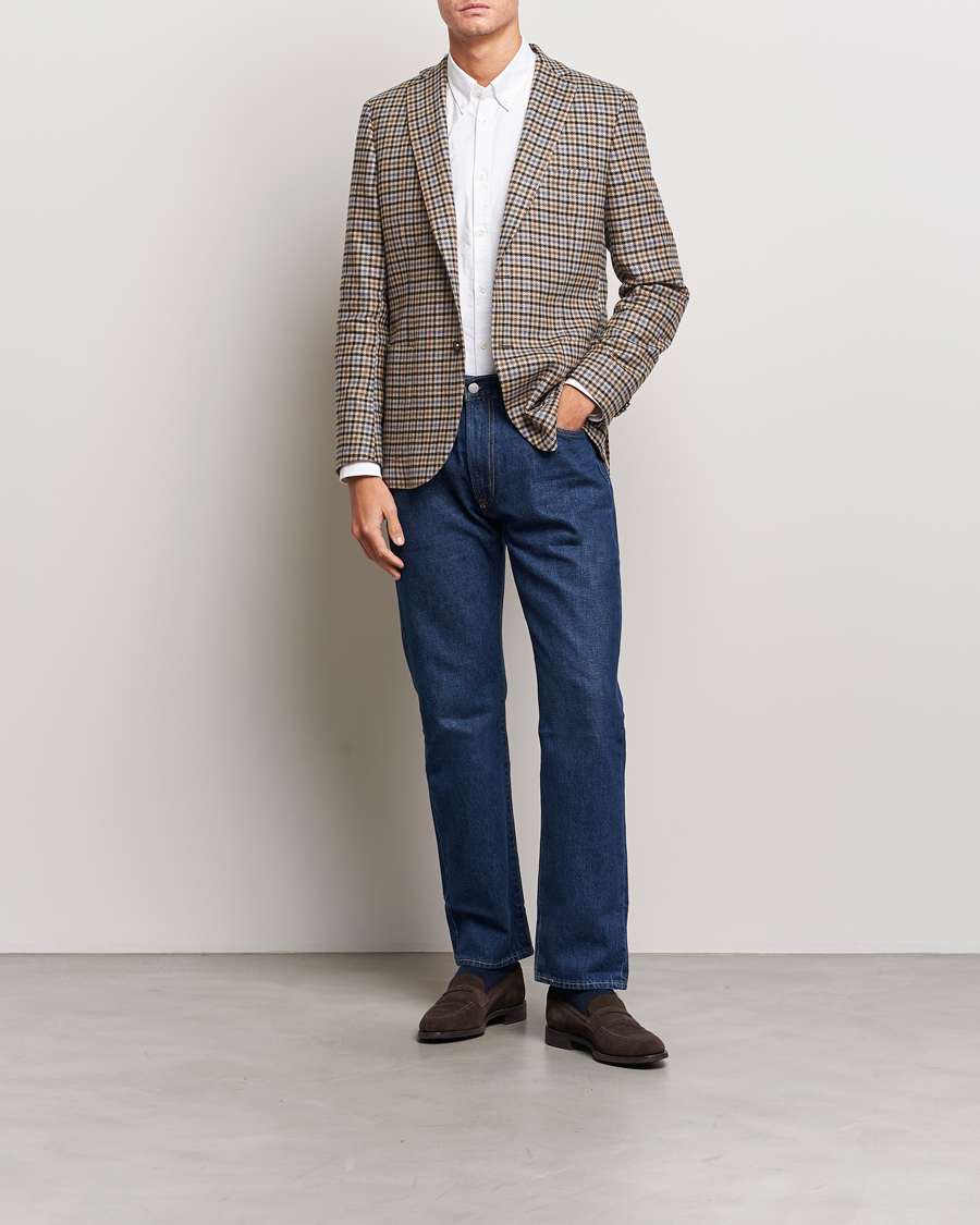 Homme | Blazers | Morris | Archie Check Blazer Khaki
