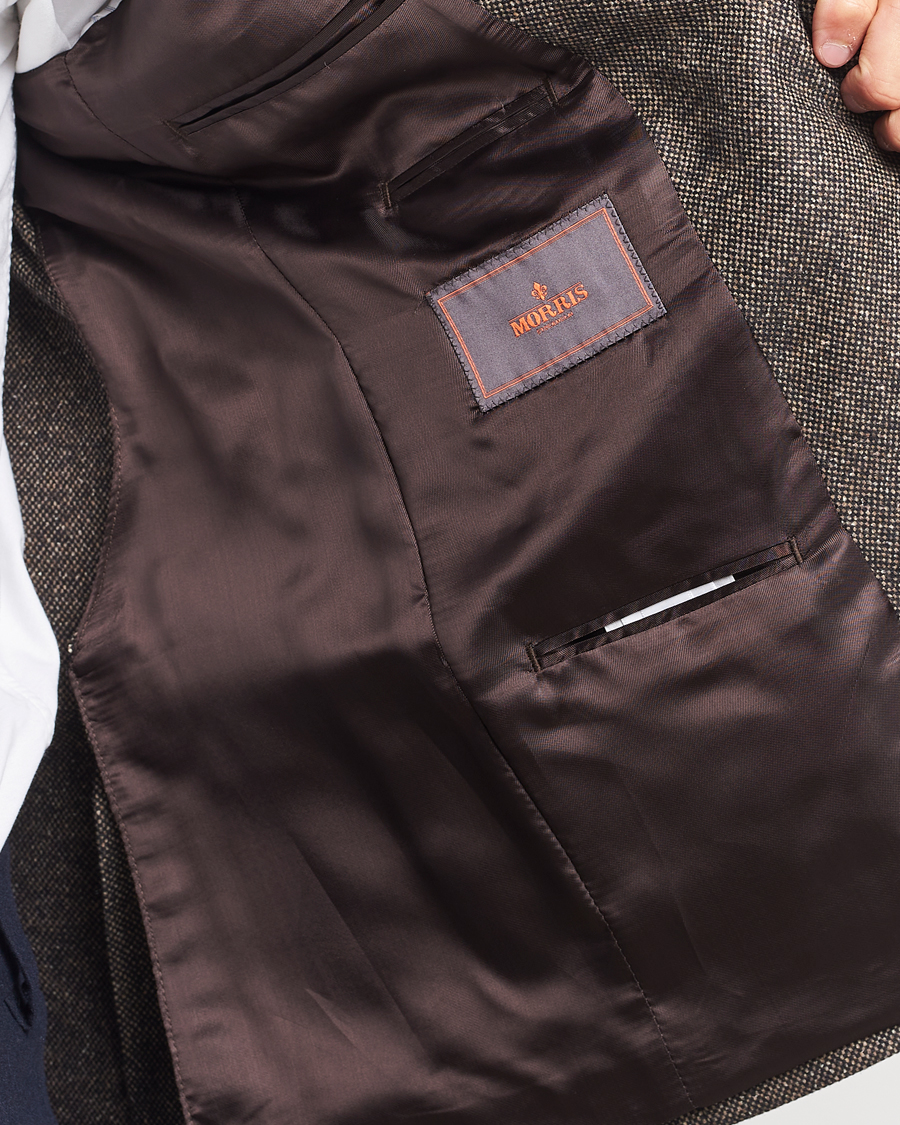 Homme | Blazers | Morris | Archie Donegal Blazer Brown