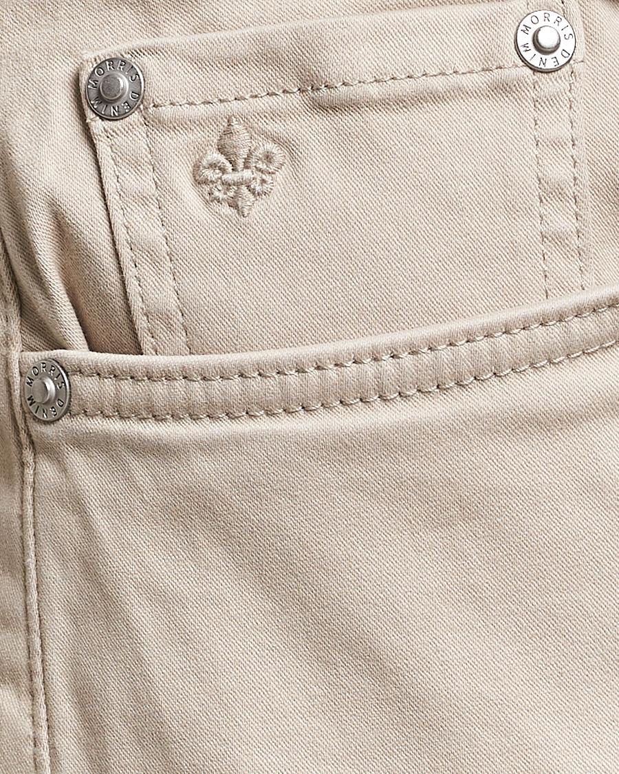 Homme | Pantalons | Morris | James Brushed 5-Pocket Pant Khaki