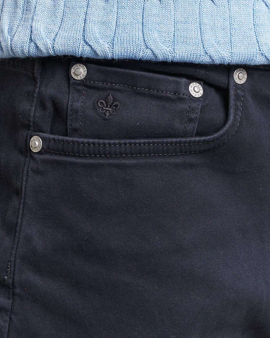 Homme | Pantalons | Morris | James Brushed 5-Pocket Pant Blue
