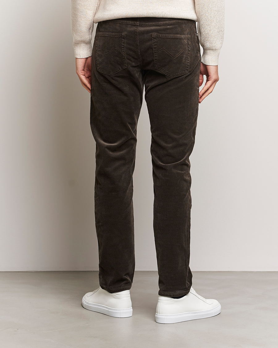 Homme | Pantalons | Morris | James Corduroy 5-Pocket Pant Dark Brown