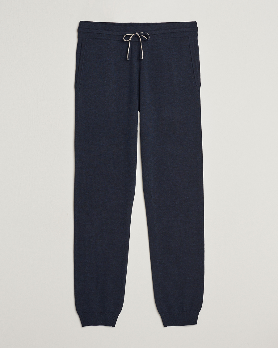 Homme | Pantalons | Morris | Merino Pants Navy