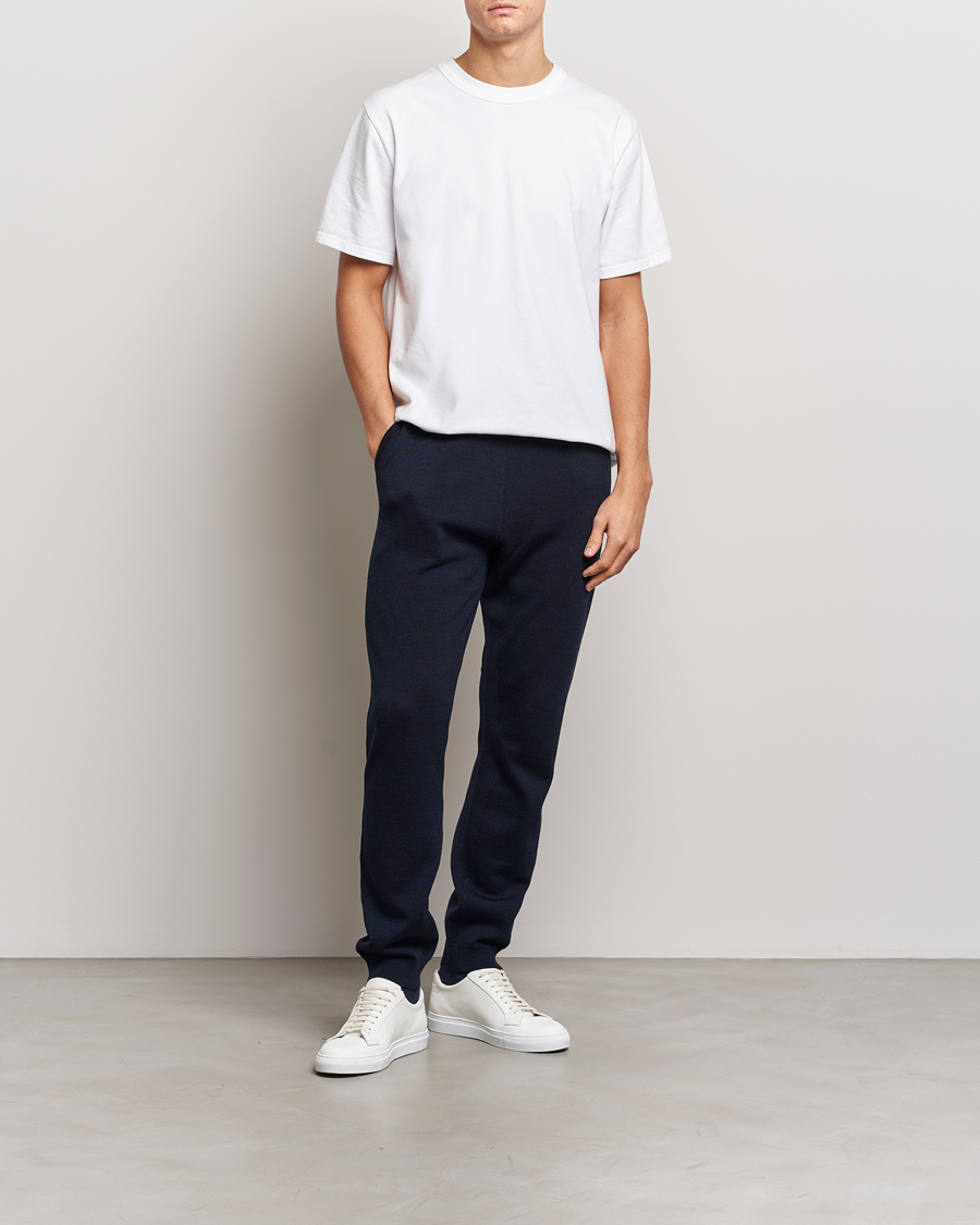 Homme | Pantalons | Morris | Merino Pants Navy