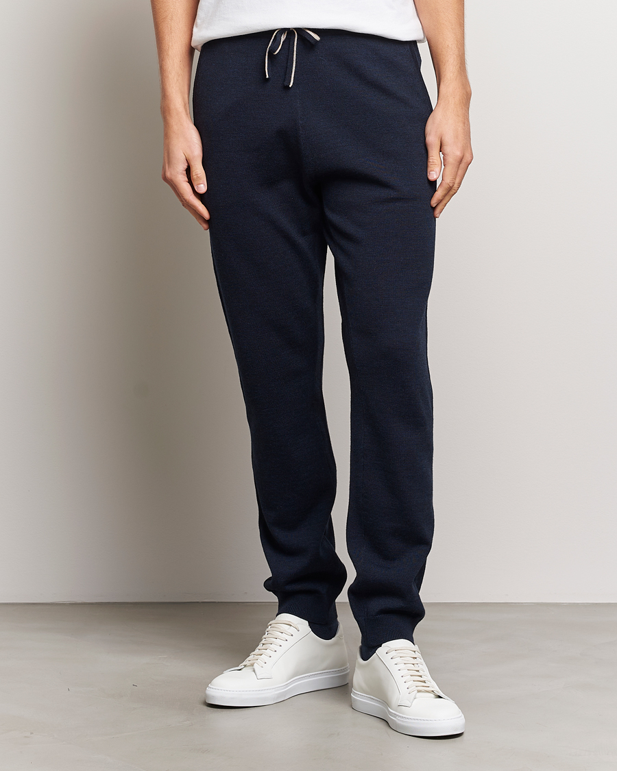 Homme | Pantalons | Morris | Merino Pants Navy
