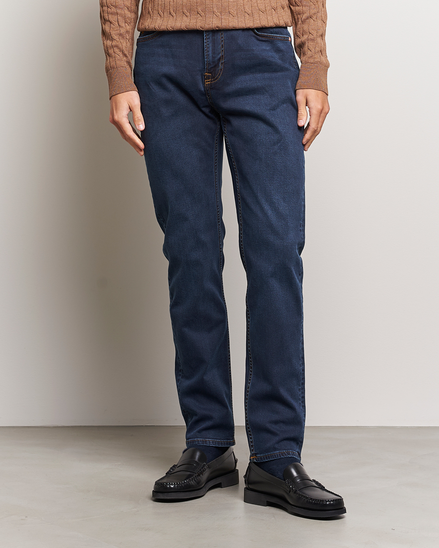 Homme | Slim fit | Morris | James Satin Jeans One Year Wash