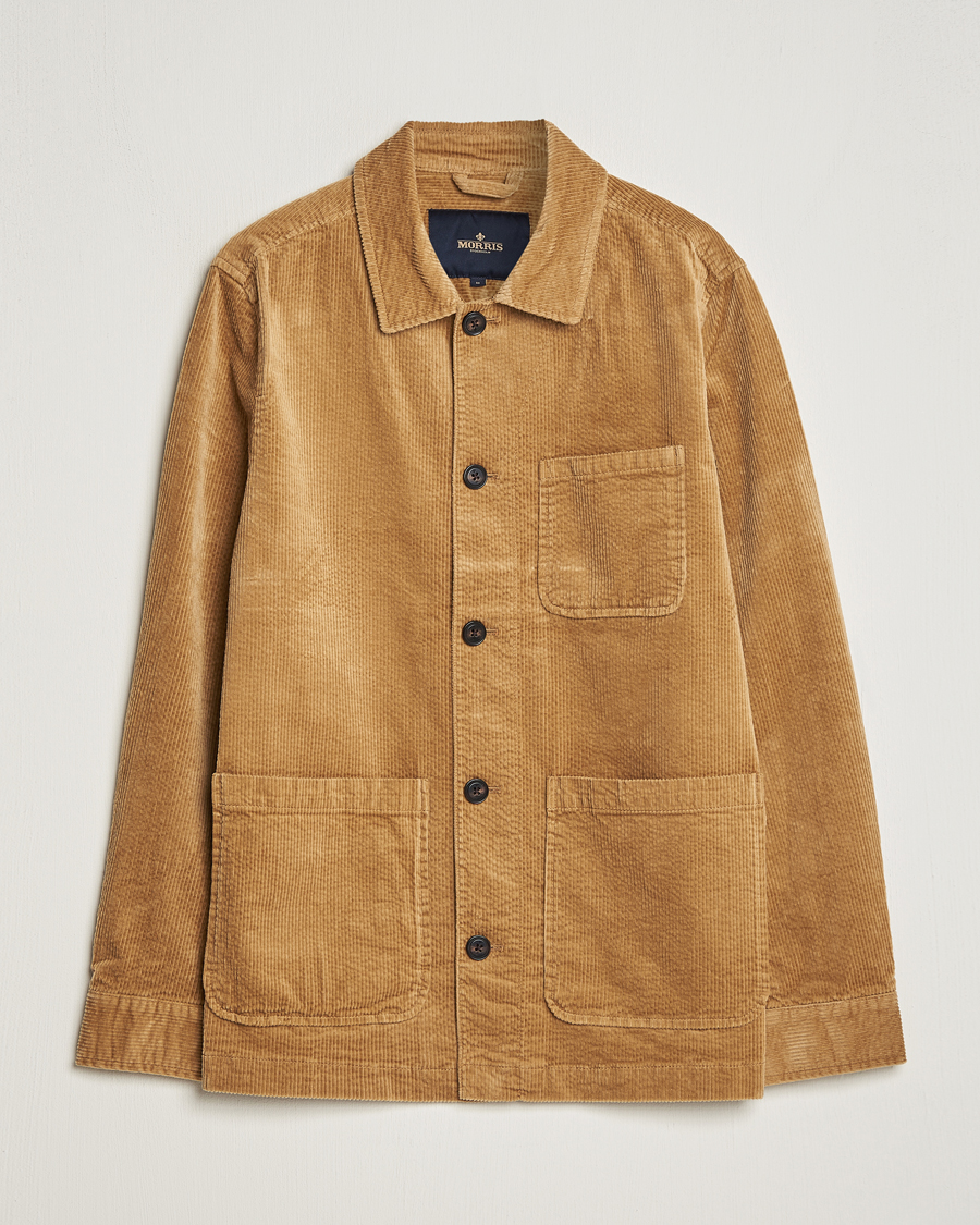 Homme | Chemises | Morris | Pennon Shirt Jacket Camel