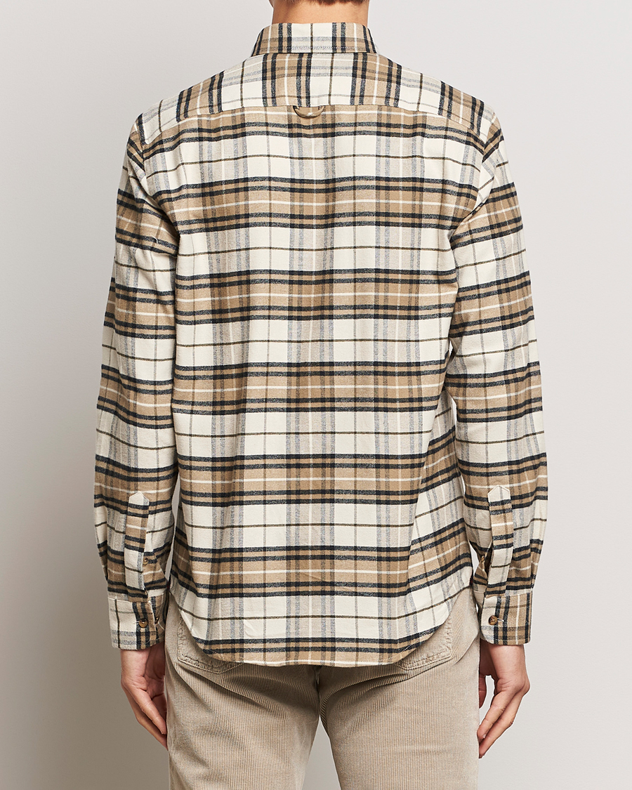Homme | Chemises | Morris | Flanell Big Check Shirt Off White