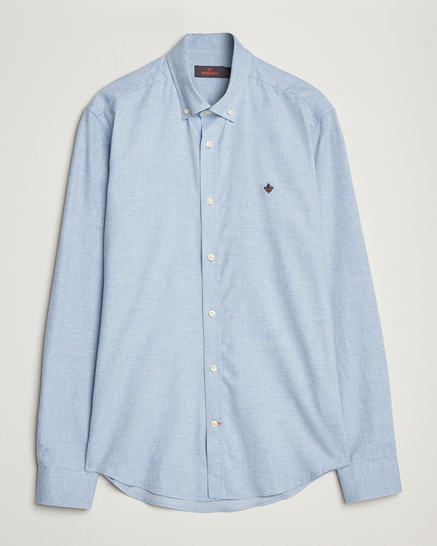Homme | Chemises | Morris | Watts Flanell Shirt Light Blue