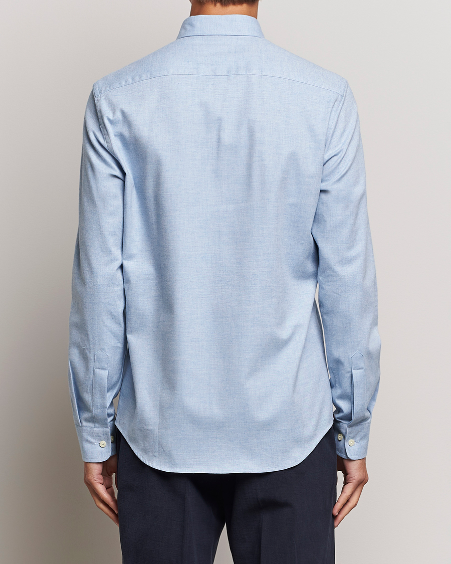 Homme | Chemises | Morris | Watts Flanell Shirt Light Blue
