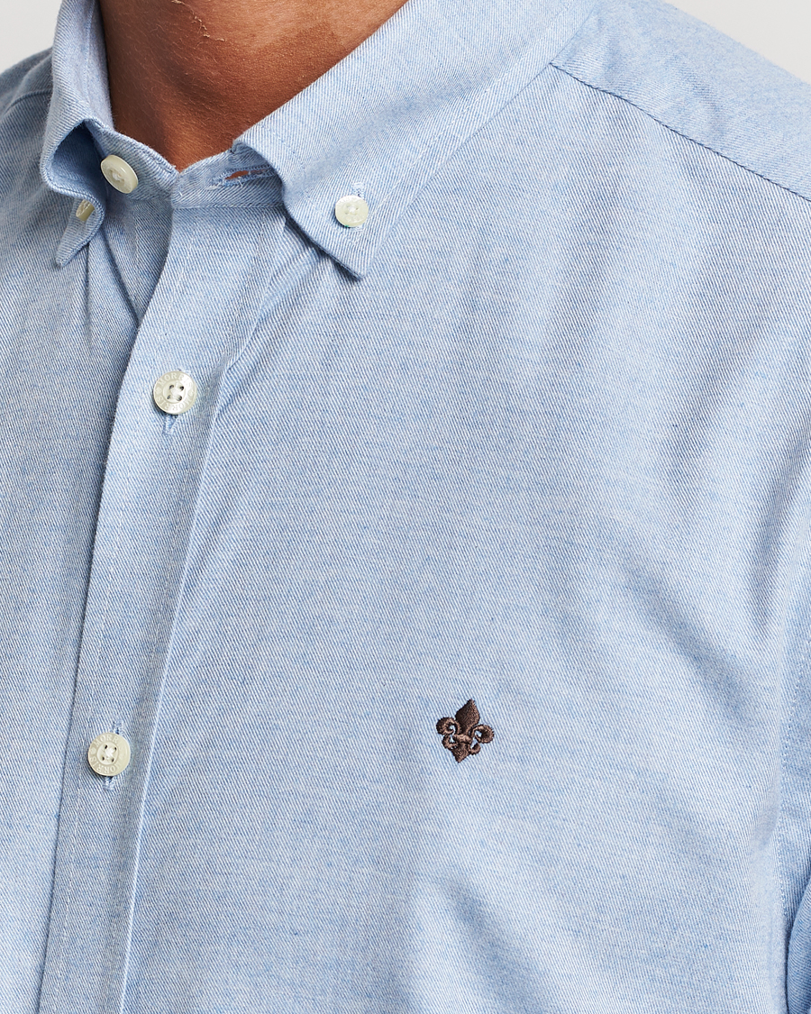 Homme | Chemises | Morris | Watts Flanell Shirt Light Blue
