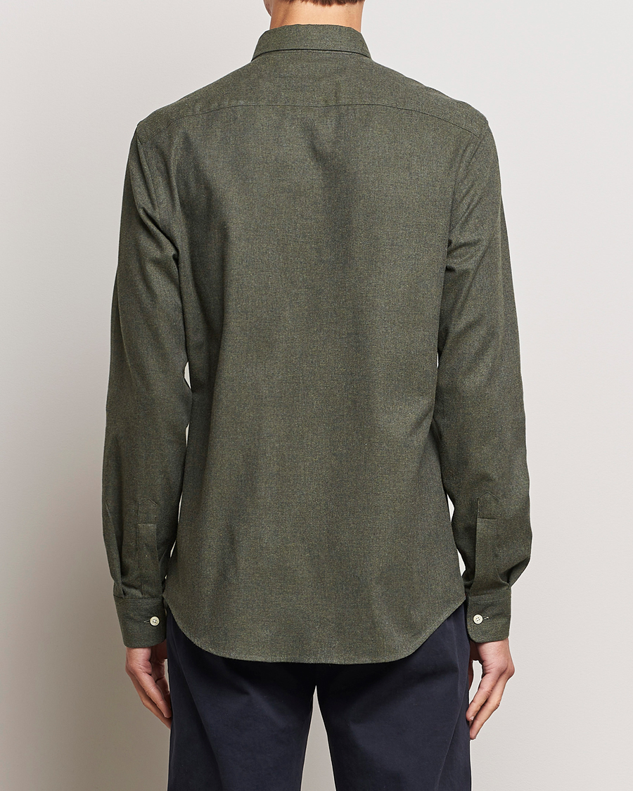 Homme | Chemises | Morris | Watts Flanell Shirt Olive