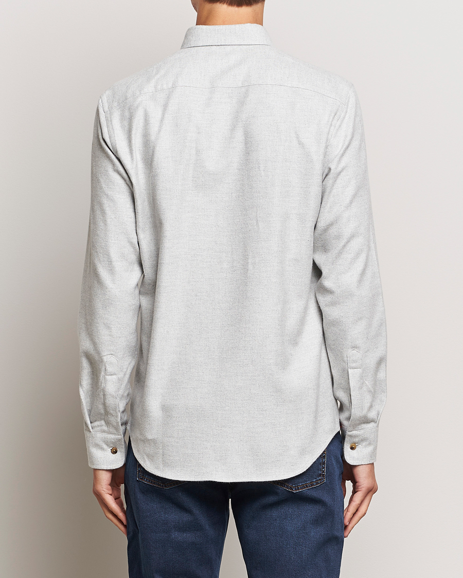 Homme | Chemises | Morris | Flanell Check Shirt Grey