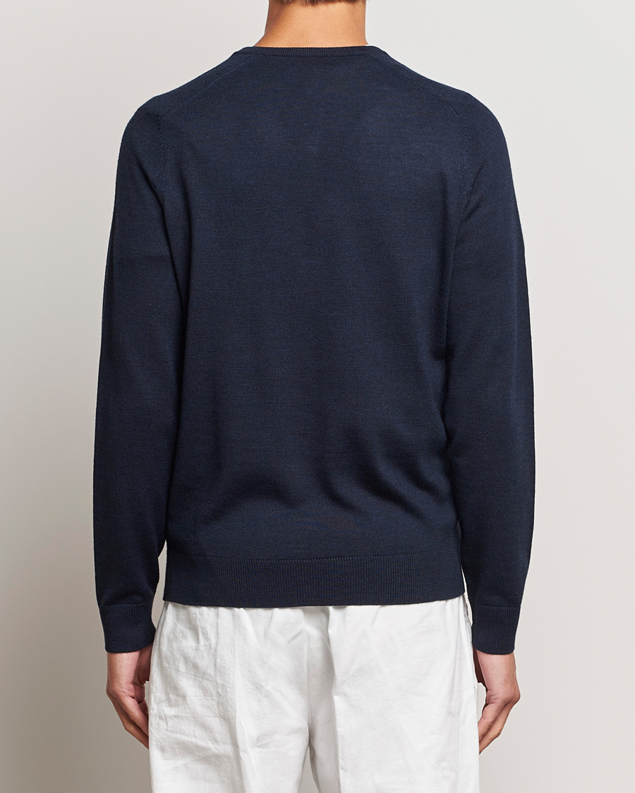 Homme | Pulls Et Tricots | Morris | Merino V-neck Navy