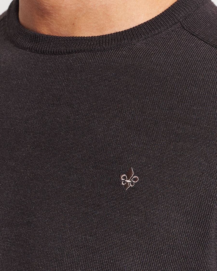 Homme | Pulls Et Tricots | Morris | Merino Crew Neck Pullover Brown