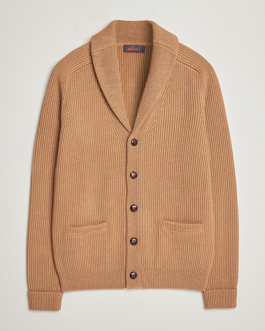 Homme | Pulls Et Tricots | Morris | Brayden Shawl Cardigan Camel