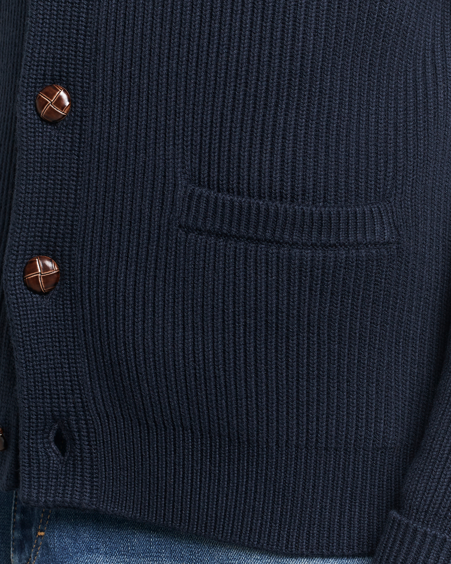 Homme | Pulls Et Tricots | Morris | Brayden Shawl Cardigan Navy