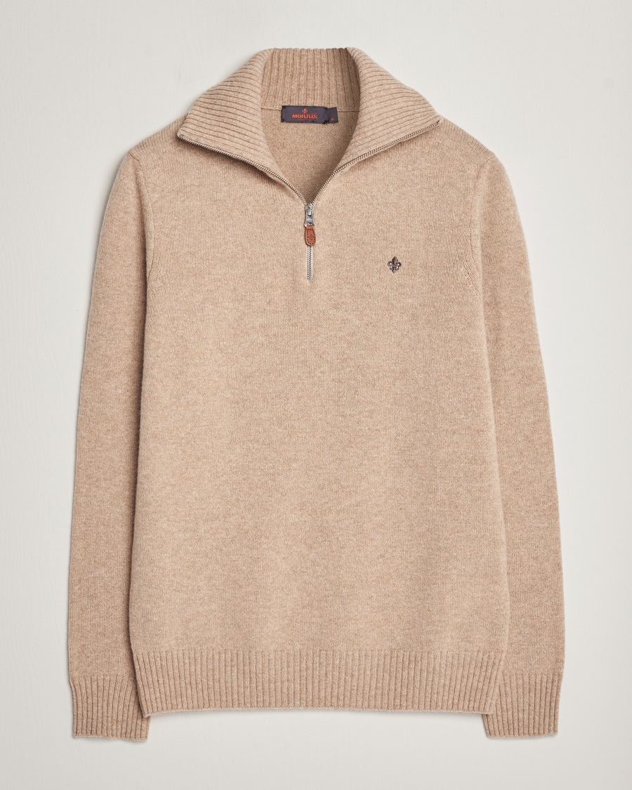 Homme | Pulls Et Tricots | Morris | Newton Half Zip Khaki