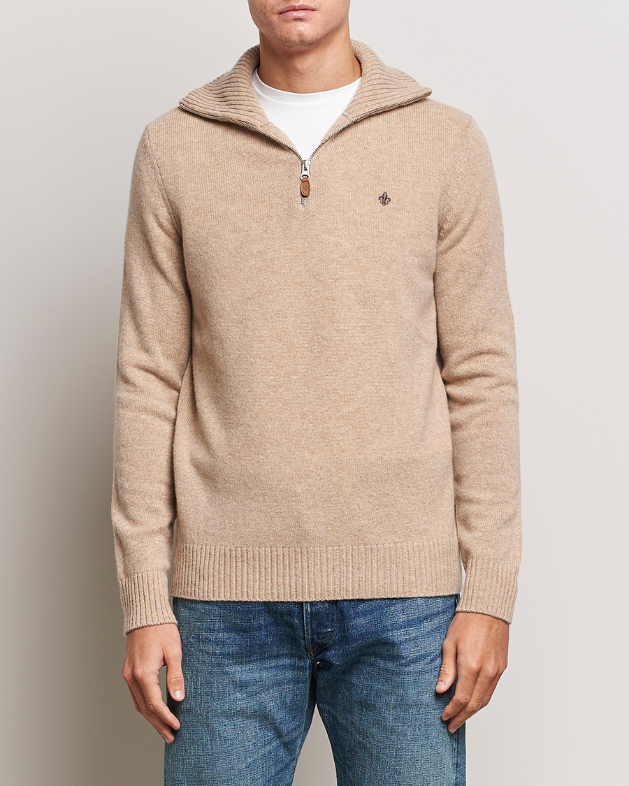 Homme | Pulls Et Tricots | Morris | Newton Half Zip Khaki