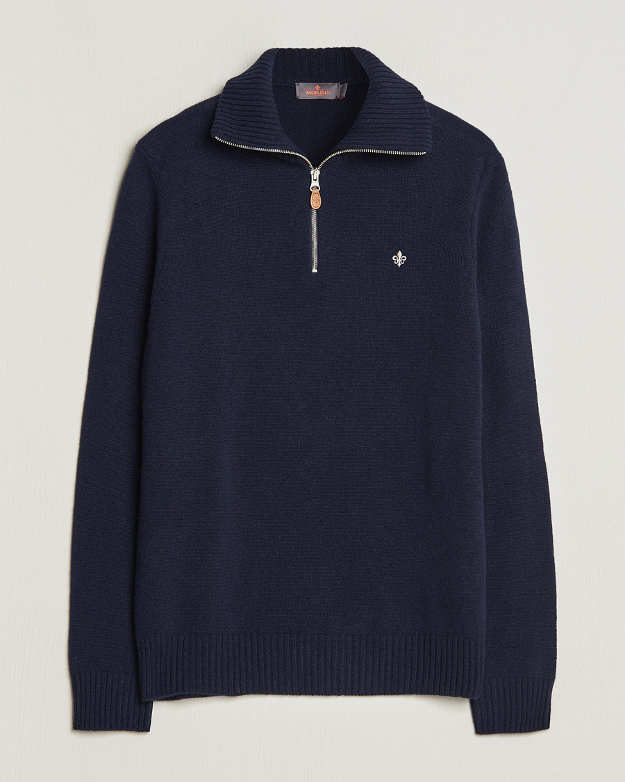 Homme | Pulls Et Tricots | Morris | Newton Half Zip Navy