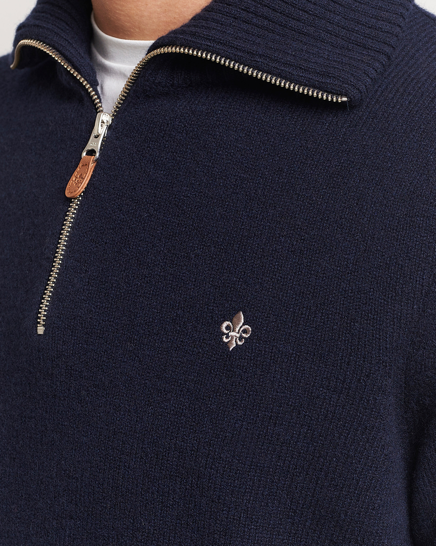 Homme | Pulls Et Tricots | Morris | Newton Half Zip Navy