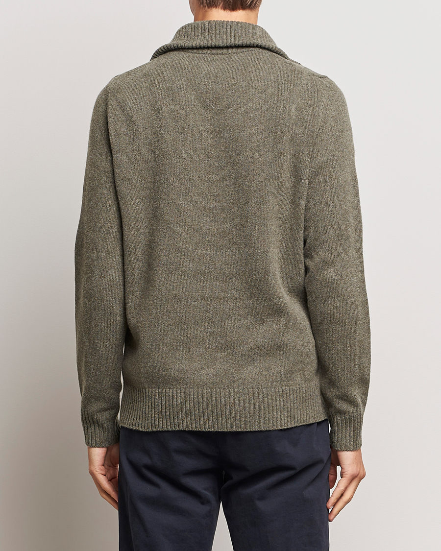 Homme | Pulls Et Tricots | Morris | Newton Half Zip Olive